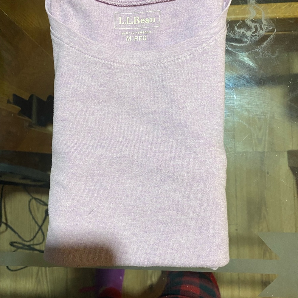 L.L.Bean Lavender Top